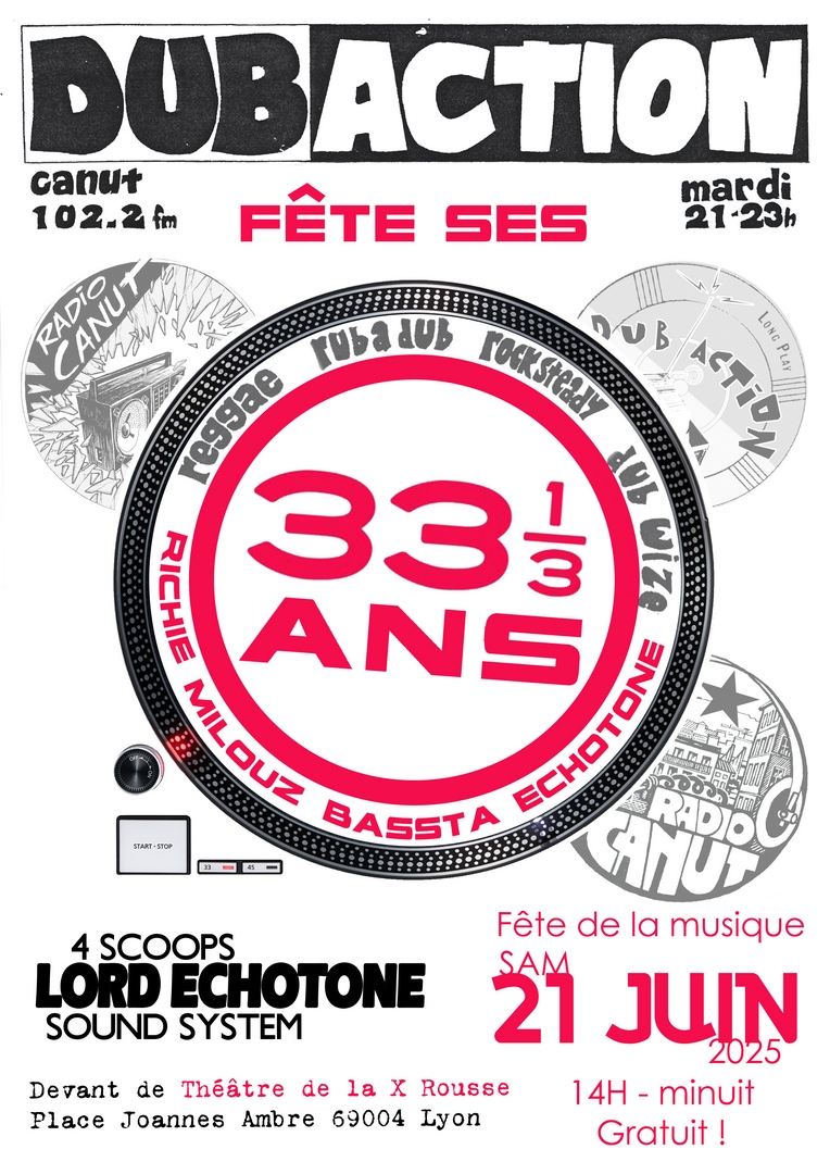 Dub Action fête ses 33 ans