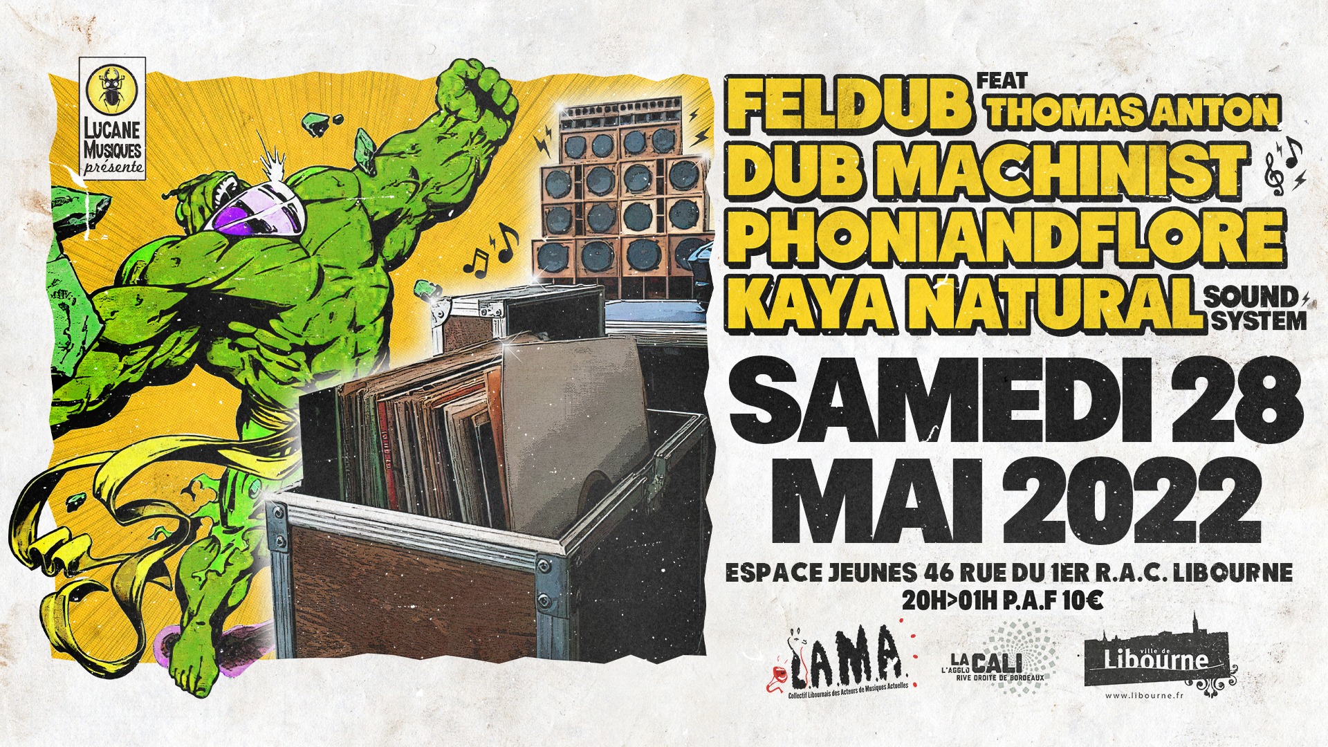Live Report – Dub Camp Launch Party #2 – La Carrière, Saint Herblain (44) – Une session High Level !