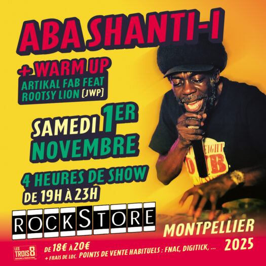 Aba Shanti I + Artikal Fab @ Montpellier