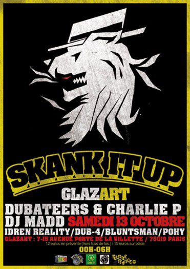 Skank It Up 2012 Dubateers Charlie P Dj Madd Idren Reality Dub 4 Bluntsman Pohy