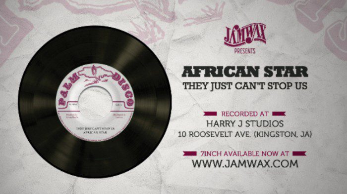 African Star / Sylvan Morris - They Just Can't Stop Us / Whip Lash - 7" Jamwax