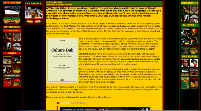 Culture Dub - Dubroom.org