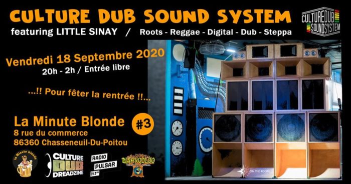 Culture Dub Sound System à La Minute Blonde