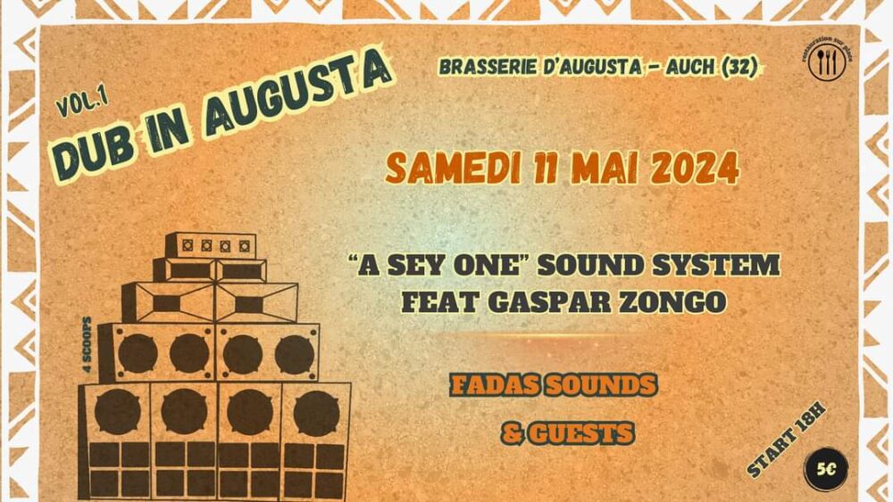 Dub Station @ 6MIC #4 – Samedi 7 Octobre 2023 – 6MIC, Aix-en-Provence (13) – Deux mastodontes du Dub pour un retour aux sources inna Sound System Style !