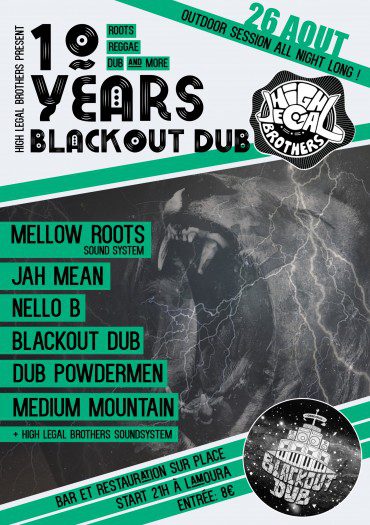 Blackout Dub 10th anniversary