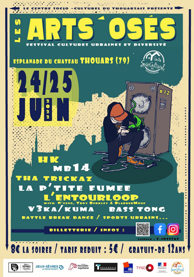 Live Report – Tours Dub Club #1 @ L’Escale, Saint-Cyr-sur-Loire (37)