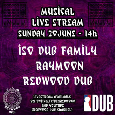 Musical Live Stream from the Redwood Dub studio