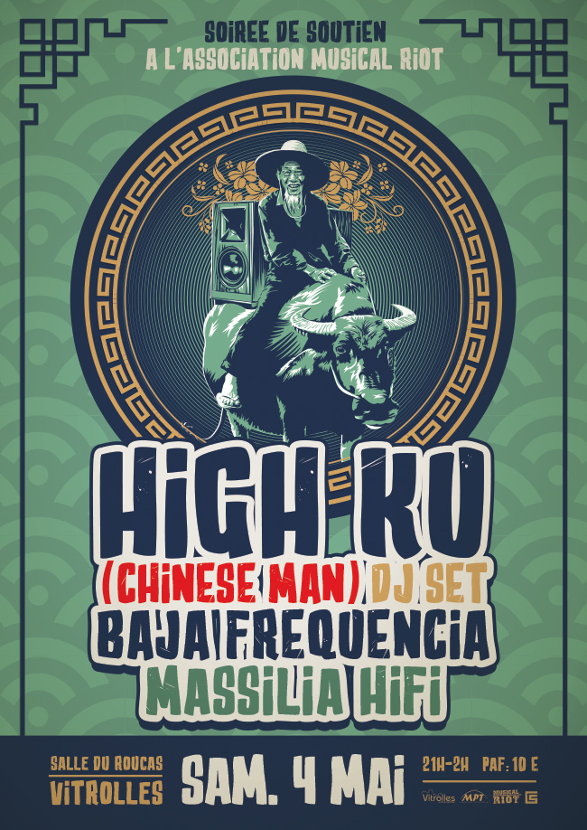 High Ku (Chinese Man DJ Set) + Massilia HiFi