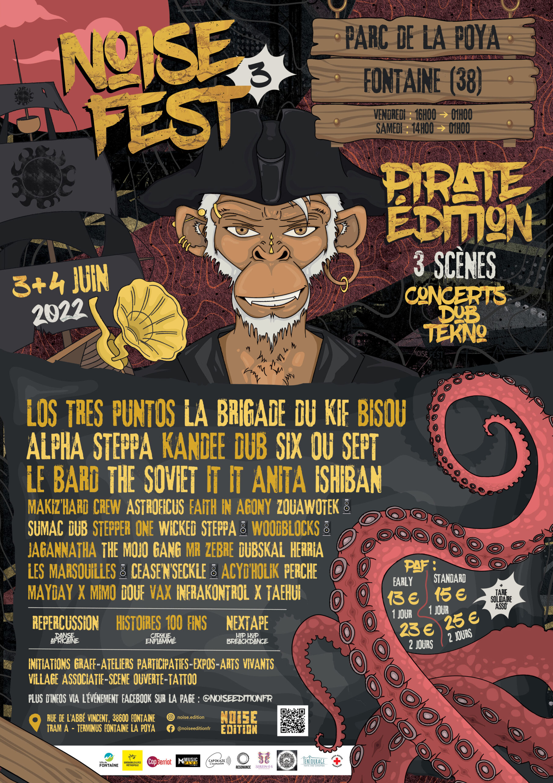 Télérama Dub Festival vol.12 – Poitiers (86) – 6 Novembre 2014