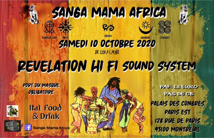 Sanga Mama Africa & Revelation Hi Fi Sound System