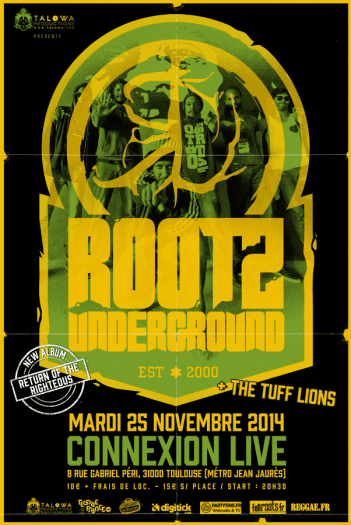 Rootz Underground + The Tuff Lions