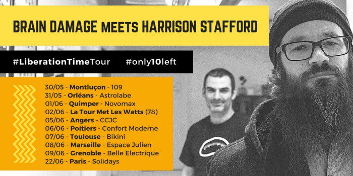 Braine Damage meets Harrison Stafford - Liberation TIme Tour