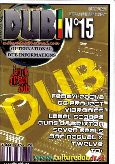 Culture Dub n°15 page 1 Couverture n°15 Août 2005
