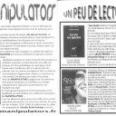 Culture Dub n°16 pages 22-23 Manipulators "Manipulators" - Culture Dub Séléction Livre "Stupéfiants"