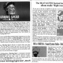 Culture Dub n°19 pages 6-7 Burning Spear "Living Dub Vol.5" - The Skatalite / Moa Anbessa