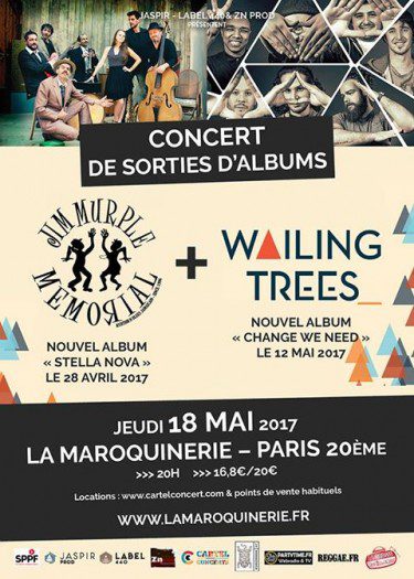 Wailing Trees + Jim Murple Memorial @ La Maroquinerie