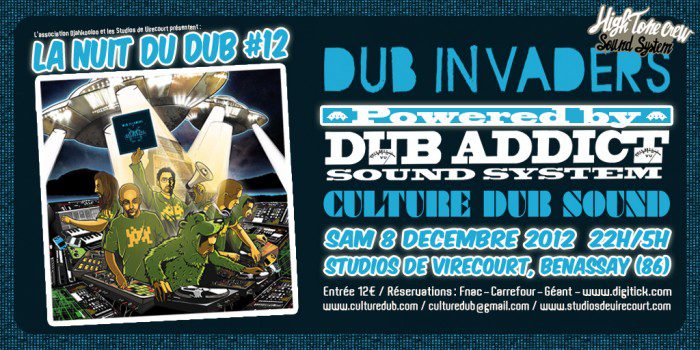 La Nuit du Dub 12 Studios de Virecourt