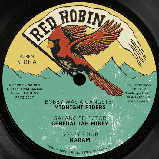 Naram feat. Midnight Riders, General Jah Mikey & Junior Cat - 12" Red Robin RR02