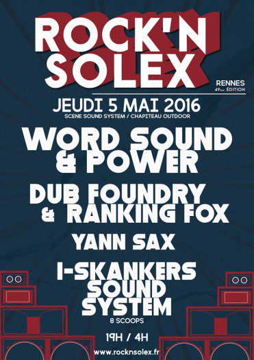 Dub’n Solex – Festival Rock’n Solex 2016