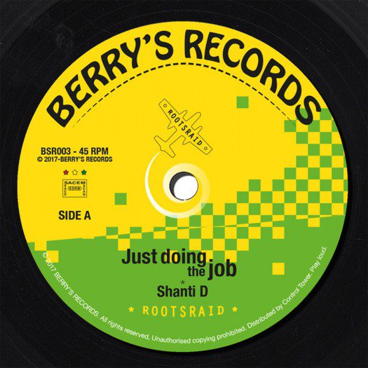 Roots Raid feat. Shanti D & Peter Youthman - 2 x 7" Berry’s Records